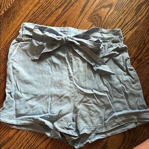 Thread & Supply High Waist Blue Shorts